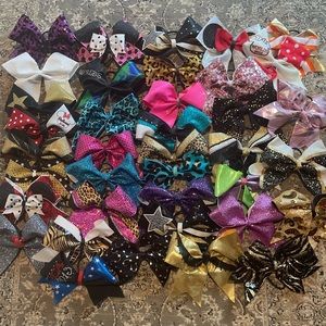 AllStar Cheerleading Bows - pony holder attachment